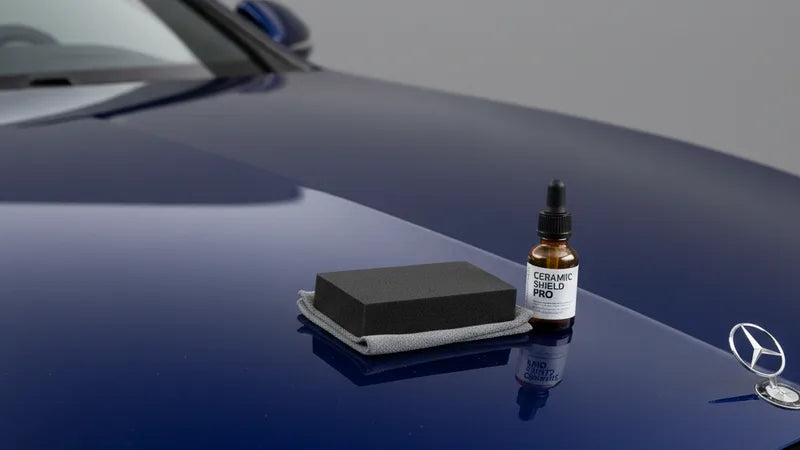 Keramische coating aanbrengen op autolak met applicatorblok