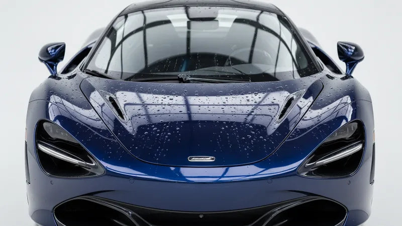Waterparels op auto lak na keramische coating behandeling